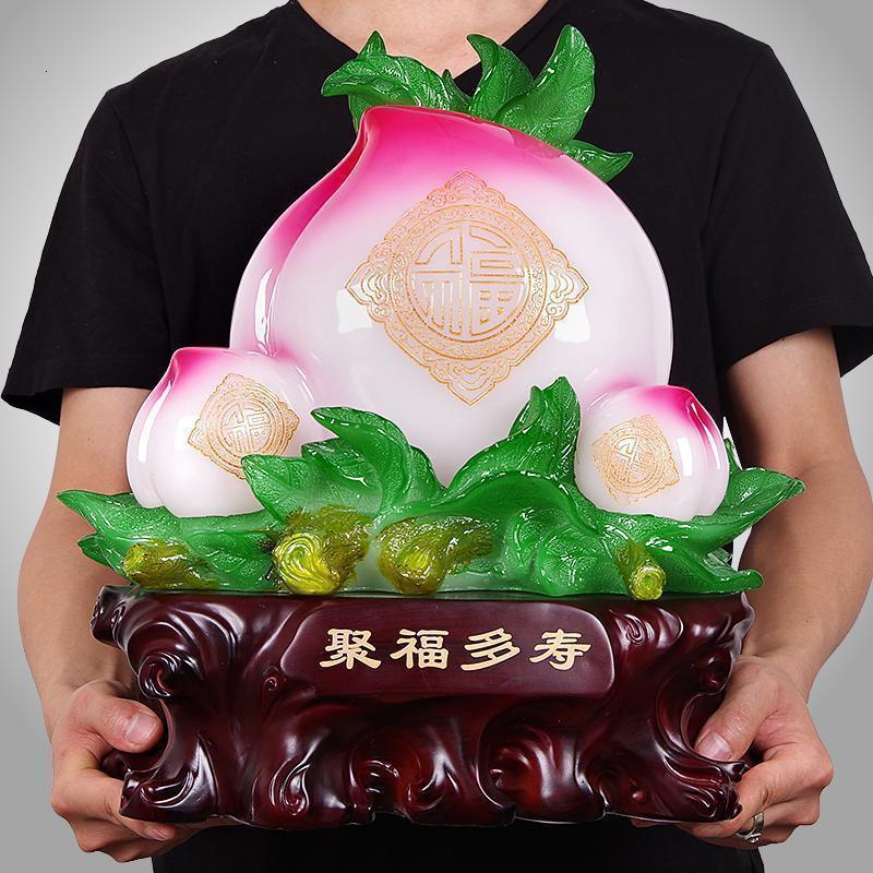 美帮汇寿桃摆件大号长辈祝寿礼品送父母老人60 70 80岁贺寿生日摆设高清大图
