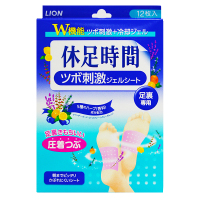 狮王(Lion)休足时间腿足轻松舒爽贴2盒装 (12+18枚装)
