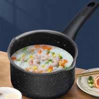 苏泊尔(SUPOR)奶锅不粘锅 麦饭石色小汤锅婴儿宝宝辅食锅NT16PA1 燃煤气电磁炉牛奶锅 16cm