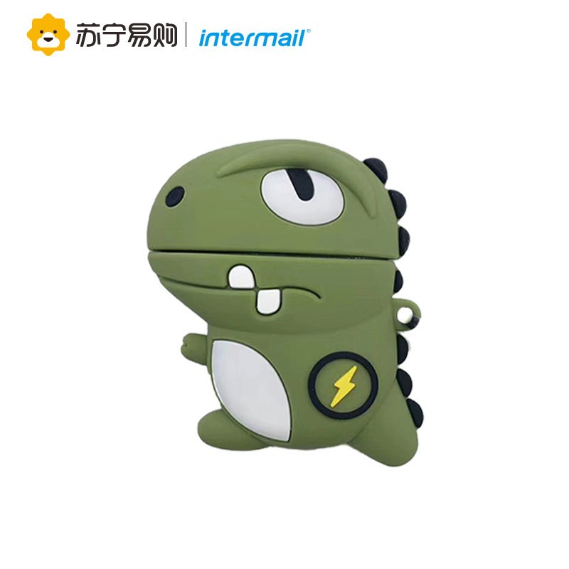 intermail AirPods P1/2保护套卡通可爱萌系耳机套闪电恐龙