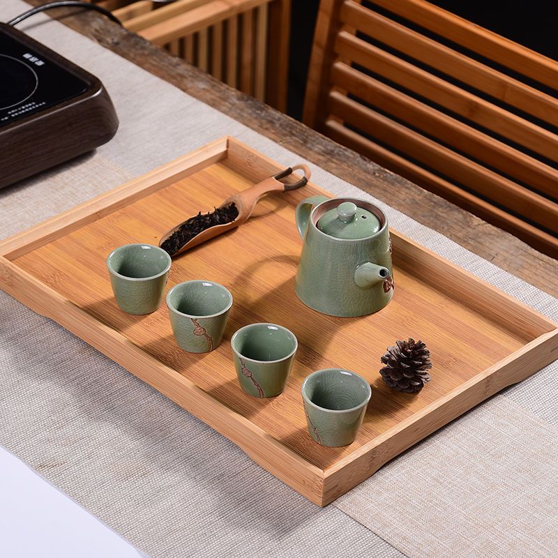 茶盘实木家用茶具托盘水果盘面包盘长方形盘子竹制茶台特价清仓茶奉