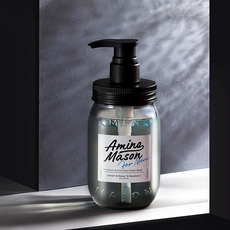 阿蜜浓梅森aminomason沐浴露日本男士沐浴露清爽控油