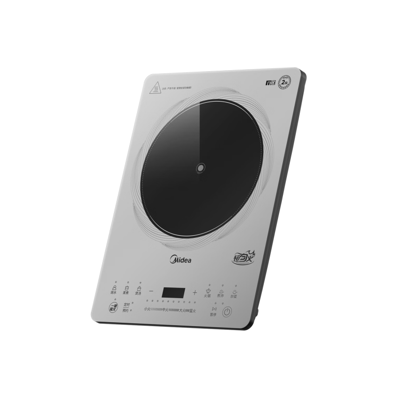 美的 (Midea) MC-22RB23 电磁炉 2200W大功率速热微晶面板 10档火力智能预约定时高清大图