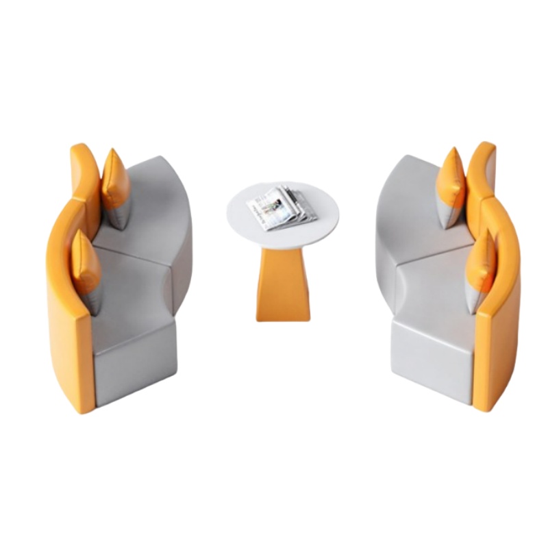 怡卓欧休闲沙发四人位+茶几套高清大图