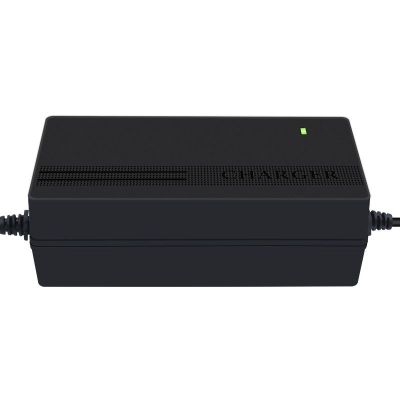 品字头 48V2A(输出54.6V) 电动车锂电池充电器24v36v48v60v72v自行车哈雷滑板车充满自停