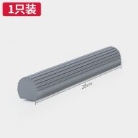 居家愿望海绵头对折拖布头海绵卡扣替换头拖把拖布头海绵头拖布 28CM通用[1个装]