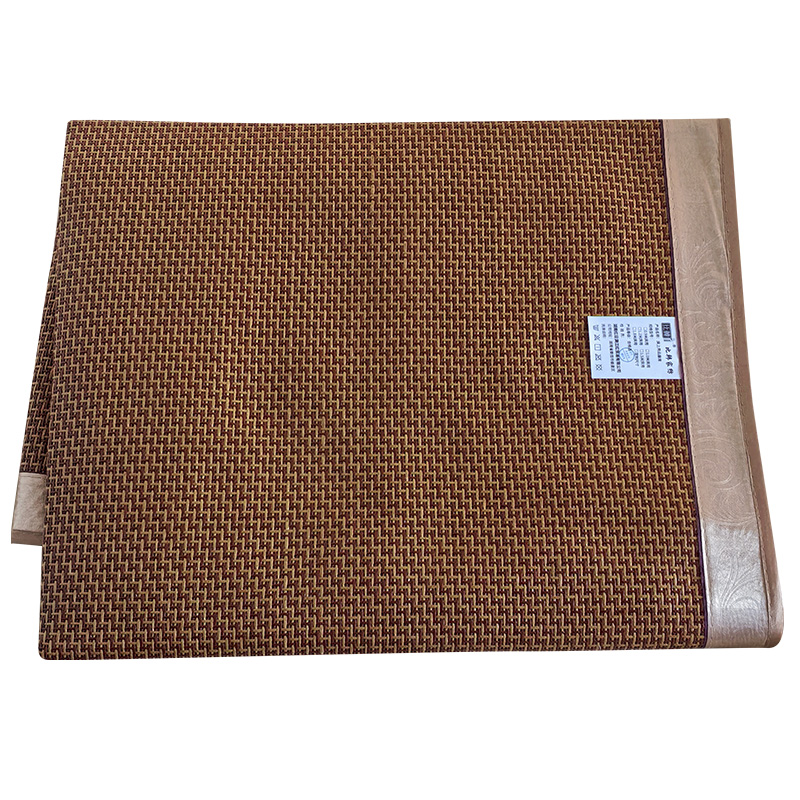 比韩 床上用品藤席赠枕套加厚空调凉席高清大图