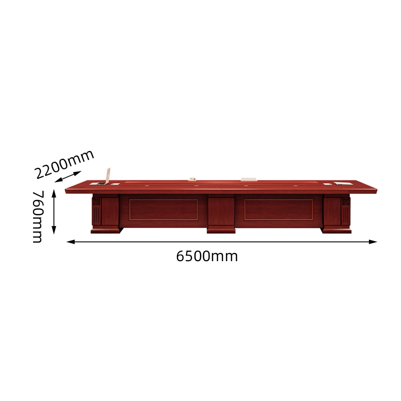初嘉(CJ)CJ4052357 油漆会议桌 6500*2200*760mm(单位:张)高清大图