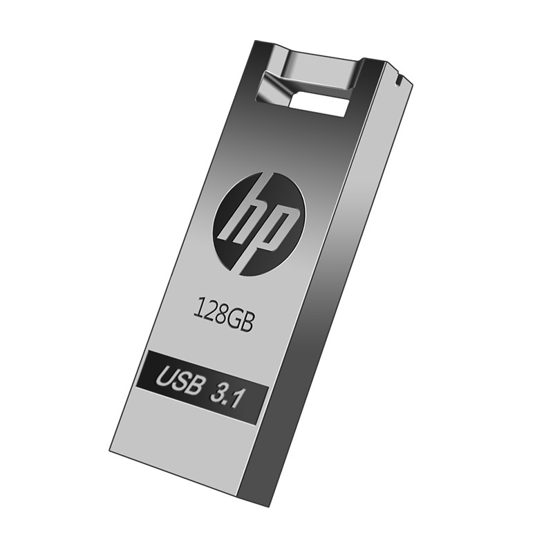 惠普HP x795w 金属防水USB3.0高速车载迷你电脑U盘-128G