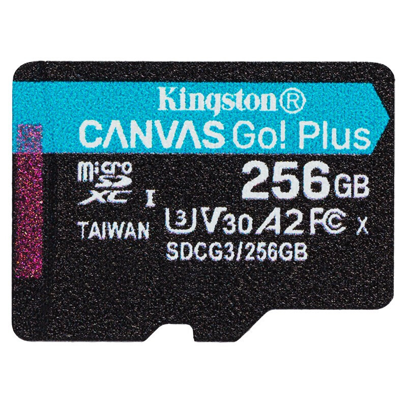 金士顿(Kingston)TF卡(Micro SD)无人机手机 switch高速存储内存卡 SDCG3/256GB