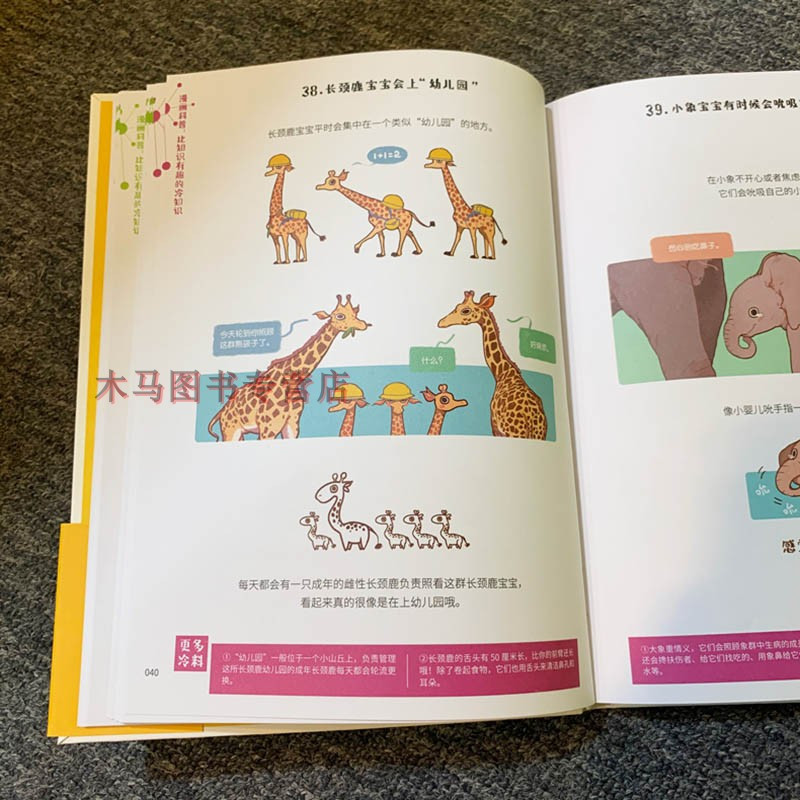 [正版] 漫画科普比知识有趣的冷知识 锄见编绘 七大门类冷知识图解人类动物生活科技文化地理宇宙趣味百科绘本动漫科普画