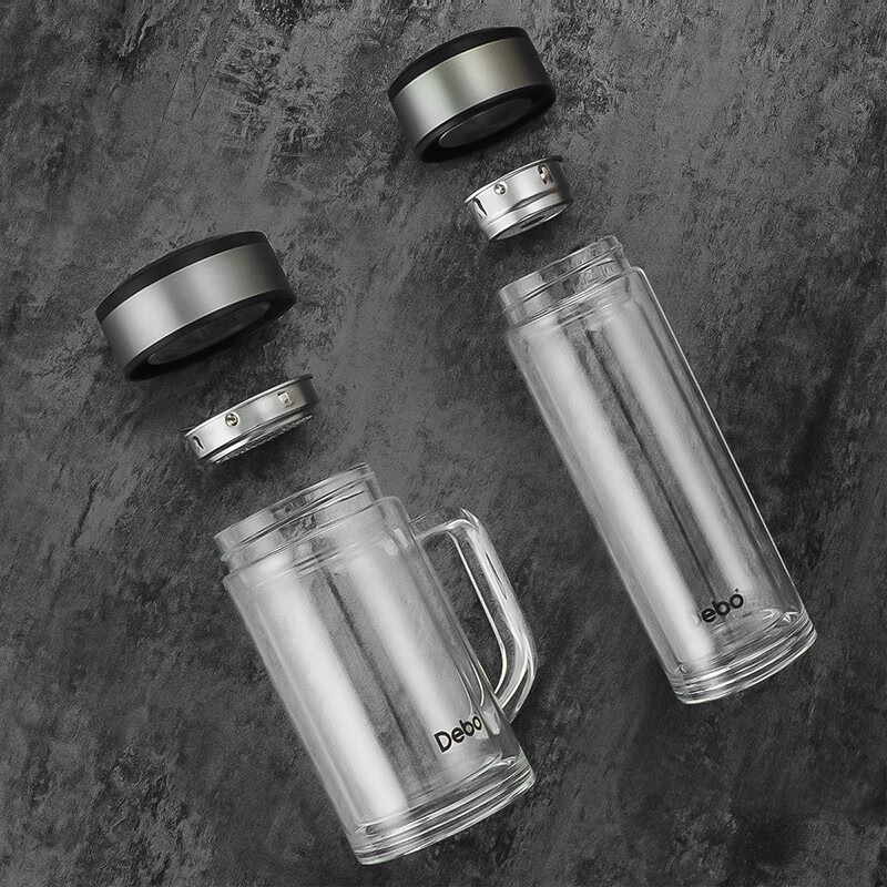 德铂(Debo) DEP-743 汉纳斯 水杯套装 360ml+320ml(单位:个)高清大图