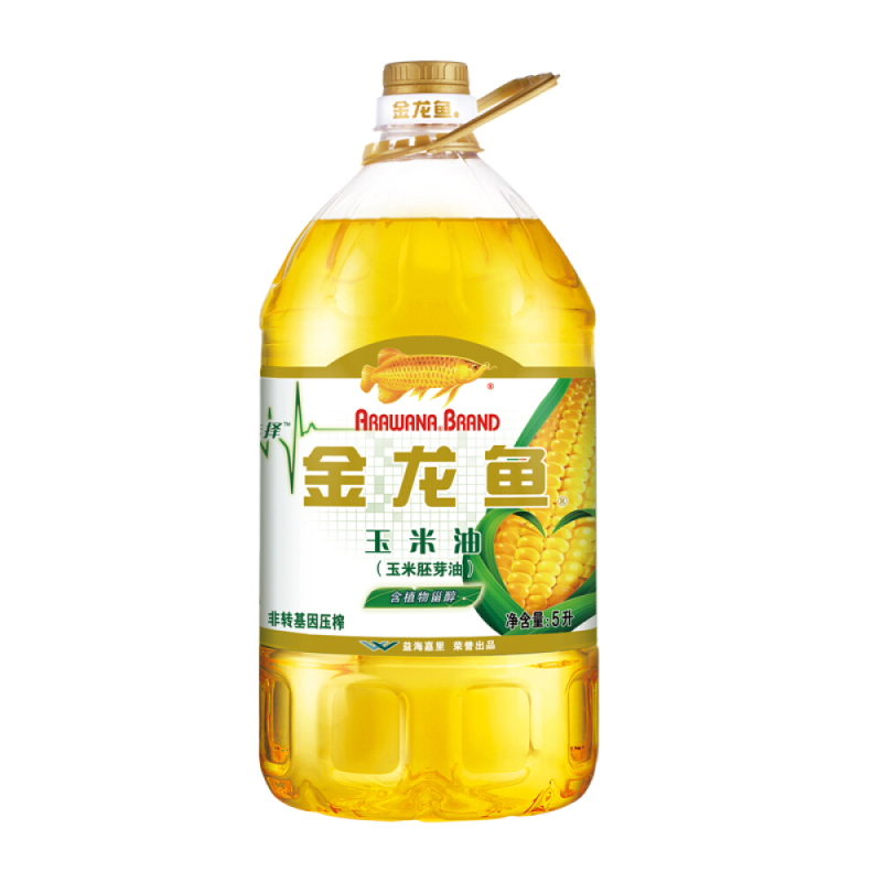 金龙鱼 组合粮油套餐(5L金龙鱼玉米油(非转基因)+1.8L金龙鱼玉米油(非转基因))
