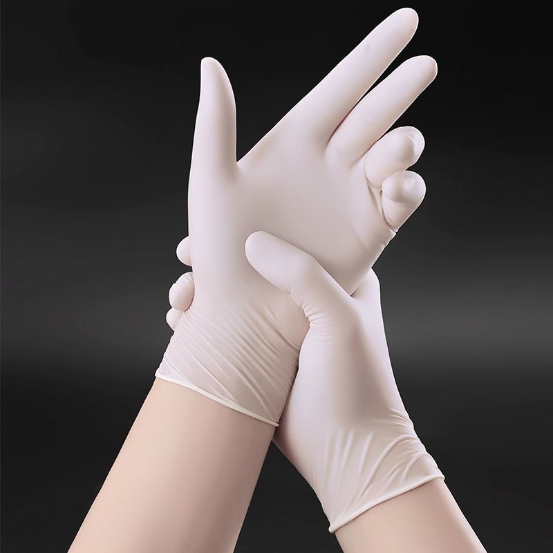 加厚一次性手套女乳胶橡胶食品家务防护劳保干活耐用薄款