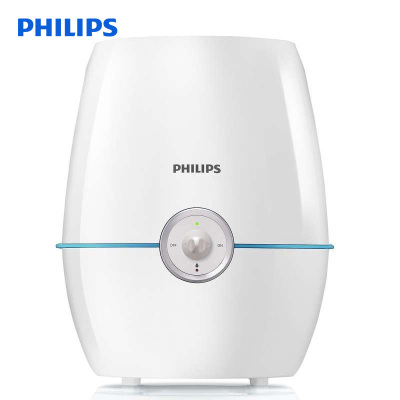 飞利浦(Philips) 加湿器 4L大容量 上加水 缺水自动断电保护纳米无雾 办公室卧室家用加湿HU4901/00