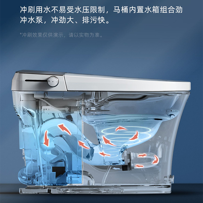 惠达智能马桶et65全自动坐便器脚踢翻盖翻圈官方旗舰款一体式家用电动