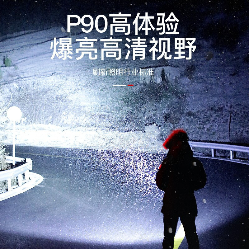 神火(supfire)GT70强光手电筒超亮远射p90充电式探照灯应急户外家用 单位:个