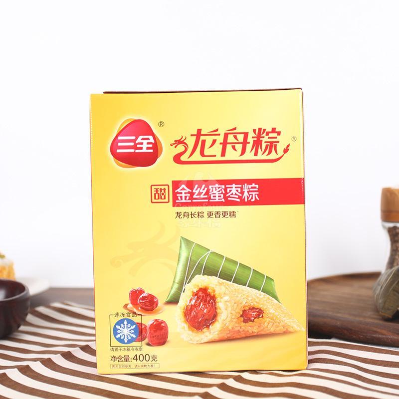 三全金丝蜜枣粽400g