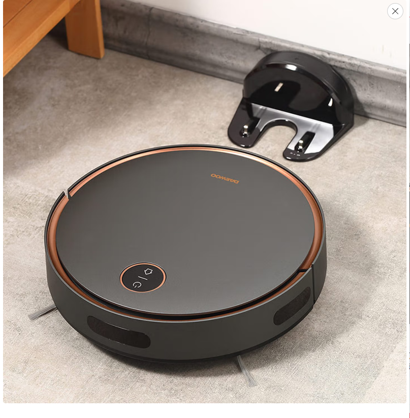 大宇智能扫地机器人自动集尘高效清扫家居清洁好帮手