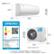 美的(Midea)空调冷静星1.5匹p新能效变频冷暖家用节能省电自清洁KFR-35GW/BDN8Y-PH400(3)A