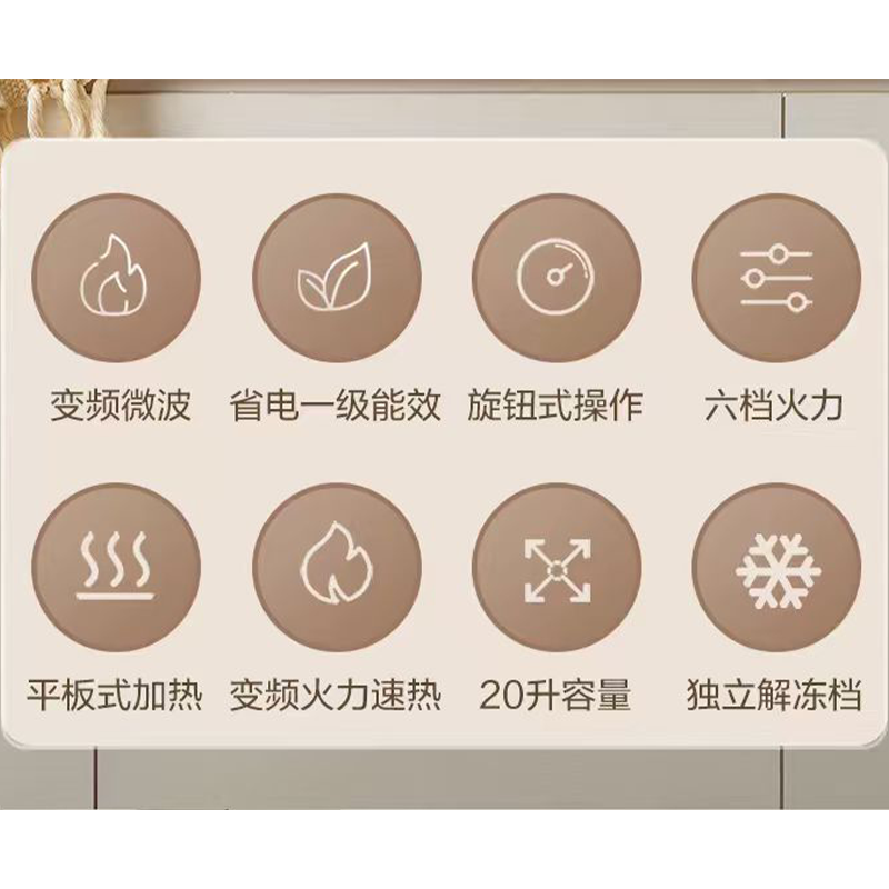 格兰仕微波炉 P70F20LV-DG(B0) 容量20L高清大图