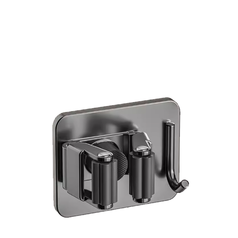 臻彩拖把壁挂夹单夹带挂钩高清大图