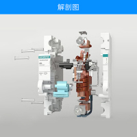 【官方正品】SIEMENS西门子空开断路器1p20A空气开关单p家用回路短路保护16a25a32a