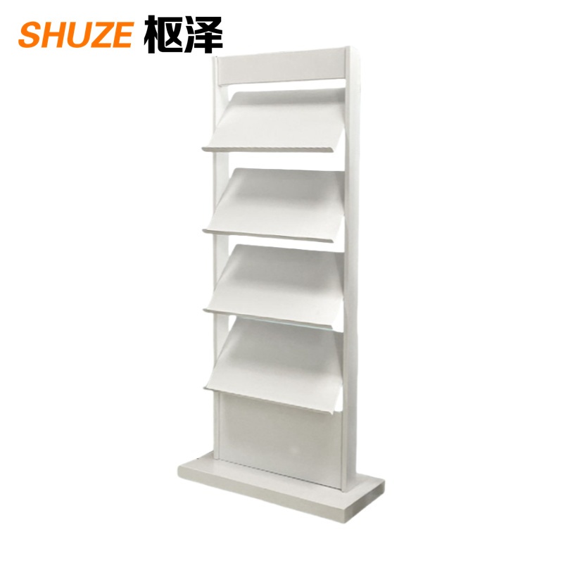 枢泽 落地展示架立式资料架 700*350*1550mm 个高清大图