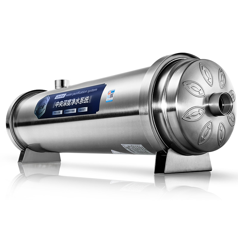 安之星大流量管道净水器家用直饮机 全屋净水器 自来水过滤直饮 AZX-08UF-H3500A*8000L-接1寸管