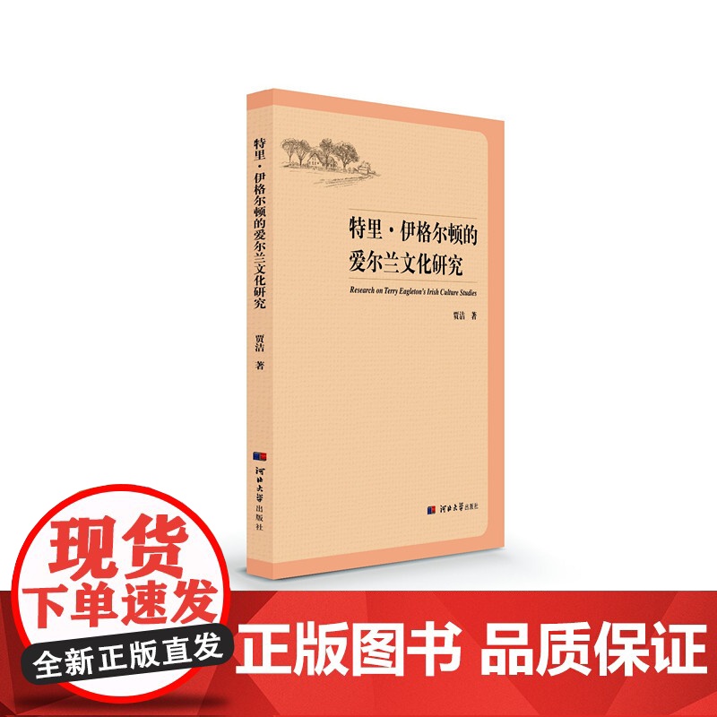 特里·伊格尔顿的爱尔兰文化研究 贾洁 河北大学出版社 正版书籍高清大图