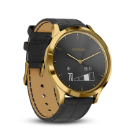 Garmin佳明vivomove HR光电心率监测智能时尚防水运动健身功能手表防水50m（经典版 皇冠黑）