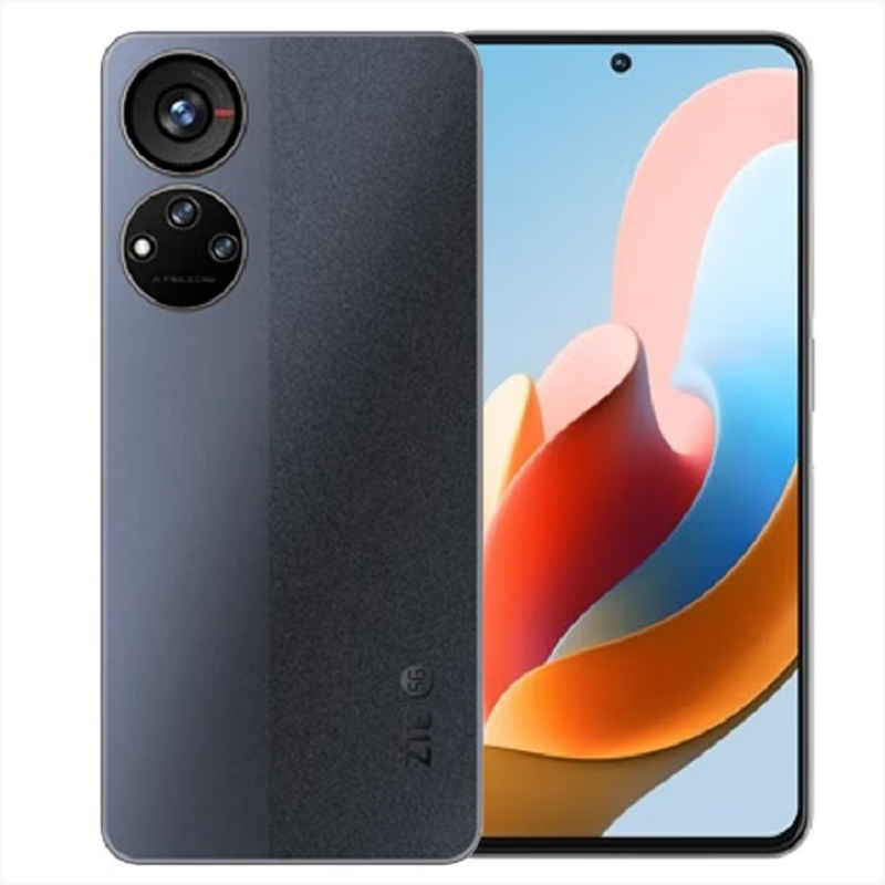 ZTE中兴 V70 Pro 全网通5G手机 30W快充 内存8G+256G 4510mAh 超长续航 8核处理器 6400万像素 星际黑高清大图