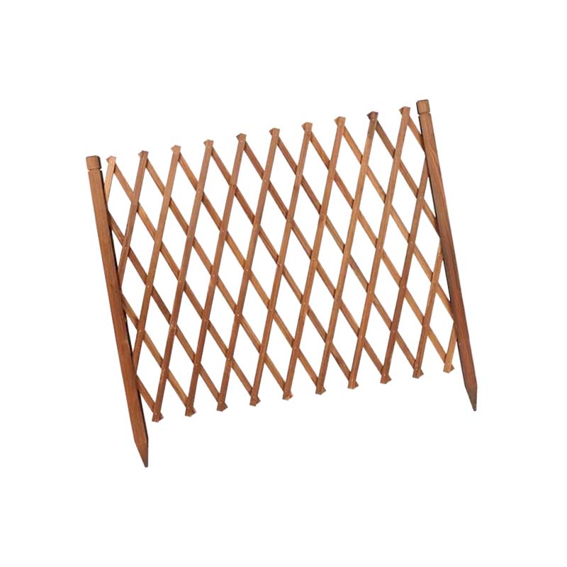 安虎 防腐木伸缩围栏 高50*长160cm-插地 个高清大图
