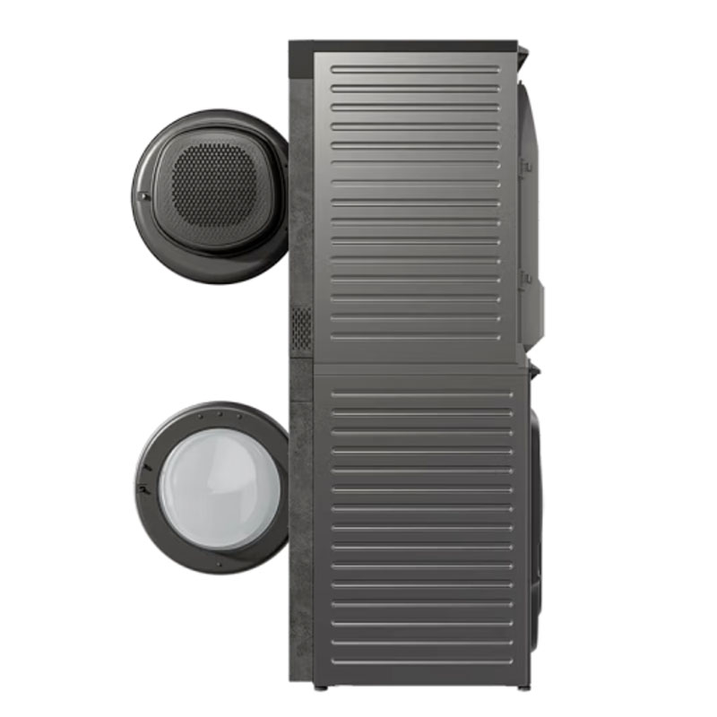 松下(Panasonic)NA-G3D56喜马拉雅复式一体机13kg滚筒洗衣机12kg变频热泵洗烘套装 水氧泡沫净光动银高清大图