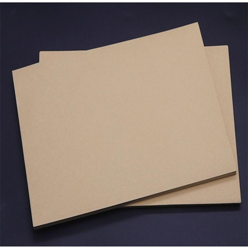 a4不干胶打印纸深色牛皮纸浅色牛皮纸不干胶唛头背胶贴纸210297深牛皮
