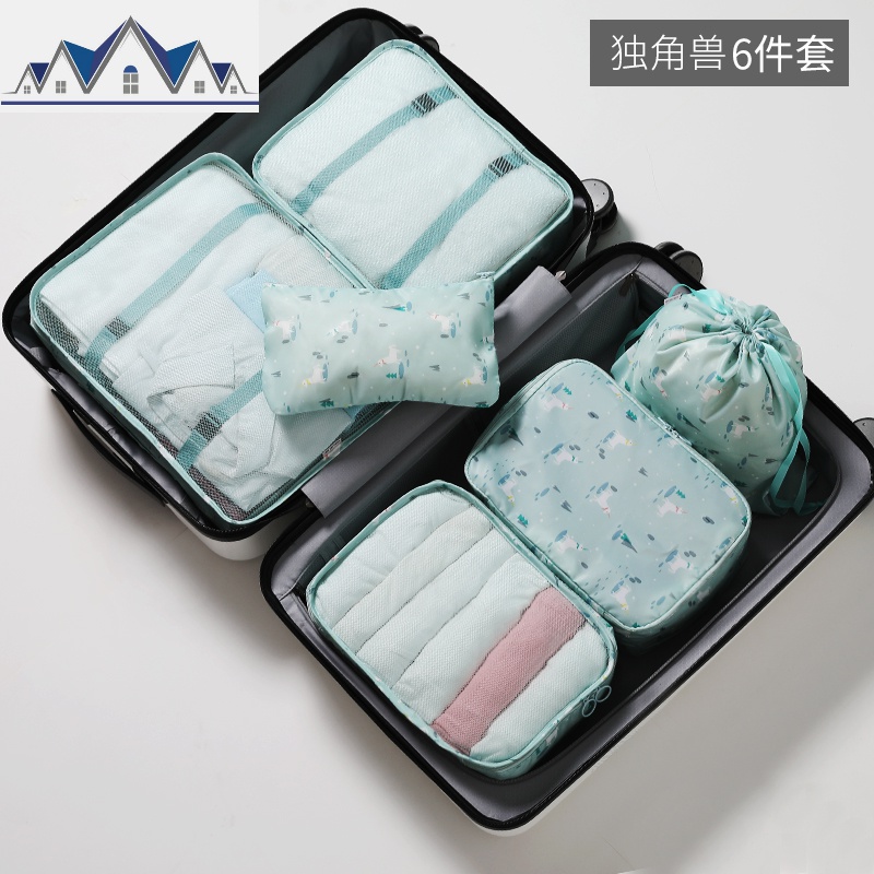 出差旅行用品行李箱防水收纳袋化妆包男旅游洗漱包女便携套装 三维工匠收纳包高清大图