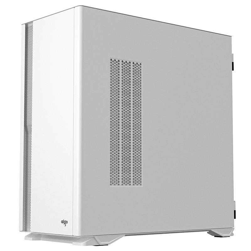 爱国者yogok100白色双u3typec电竞机箱diy组装整机电脑游戏商务办公