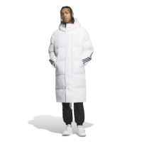 adidas 阿迪达斯三叶草外套冬季男子保暖防风长款运动羽绒服 IU4832