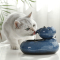 猫咪饮水机宠物用品小型自动循环流动流水活水盆猫喂食器喂水神器 SY静饮水机白瓷