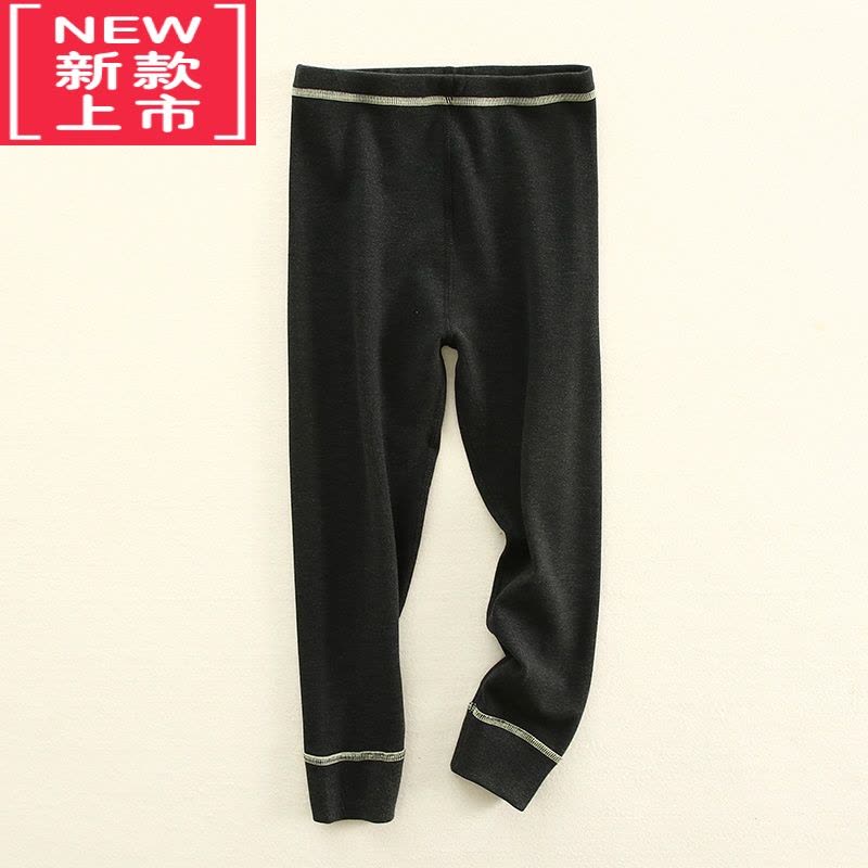可莉允秋冬款儿童保暖裤男童德绒双面磨毛秋裤中大女童内穿棉毛裤打底裤图片