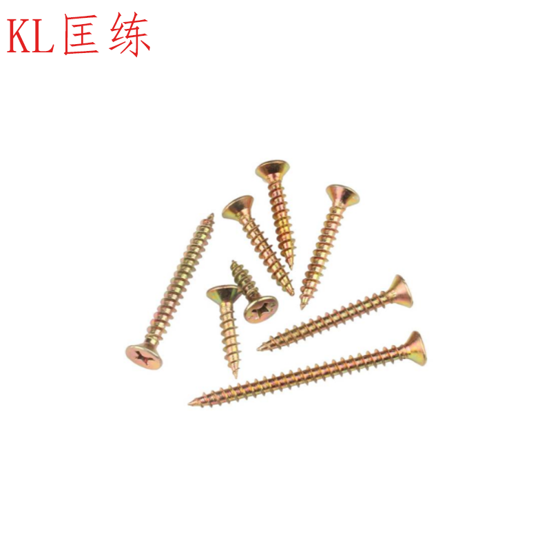 匡练彩锌沉头自攻螺丝100个装m416m460