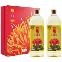 中粮悦润红花籽油礼盒.