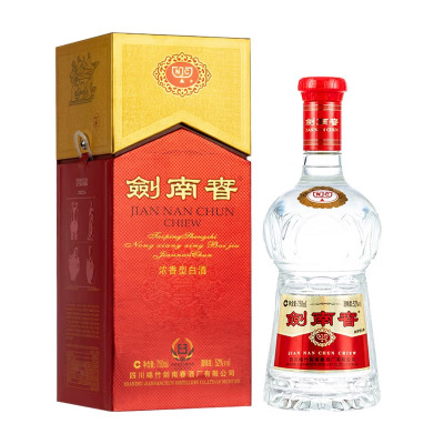 剑南春 水晶剑 52度浓香型白酒 750ml单瓶装
