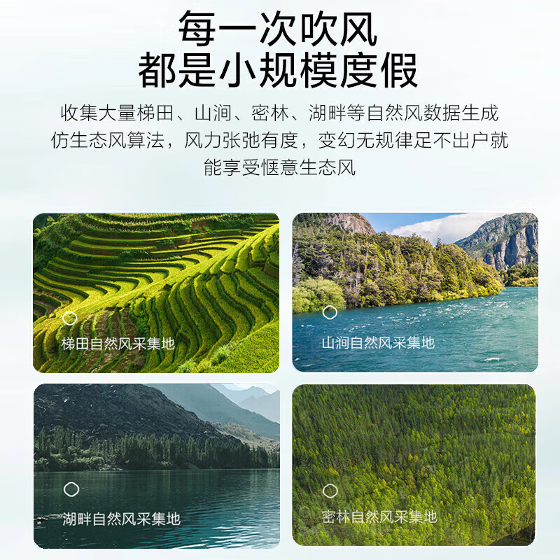 美的(Midea)空气循环扇直流变频电风扇家用风扇立式落地扇遥控定时净化扇GDH24RS