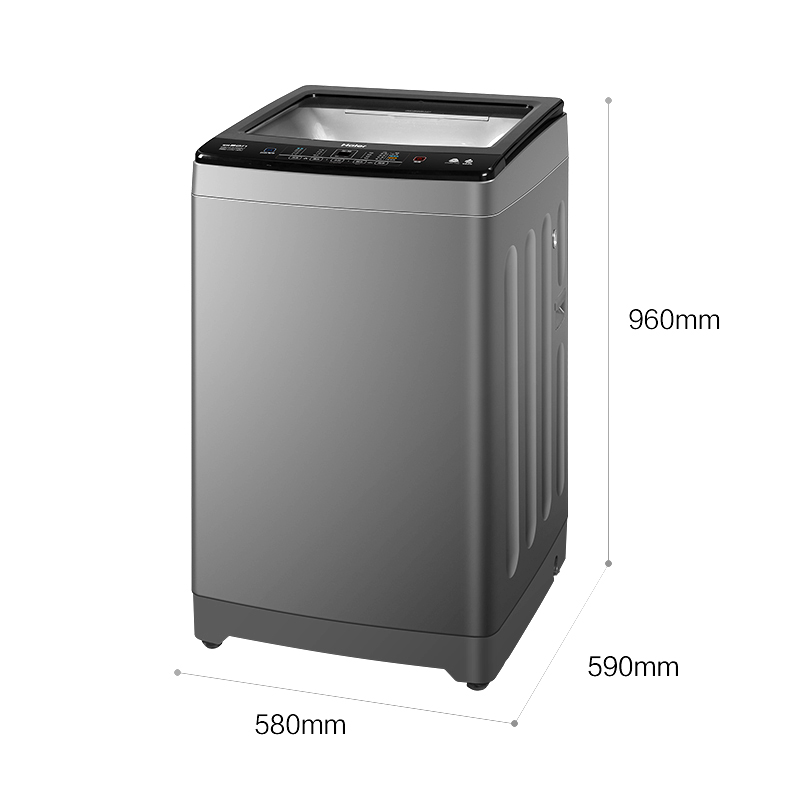 海尔(Haier)XQB100-BF959XU1 10公斤 大容量全自动家用波轮洗衣机 直驱变频 幂动力系列 1级能效高清大图