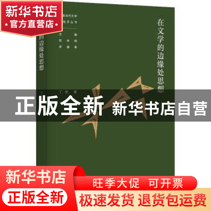 正版 在文学的边缘处思想 丁帆著 广东人民出版社 9787218150390