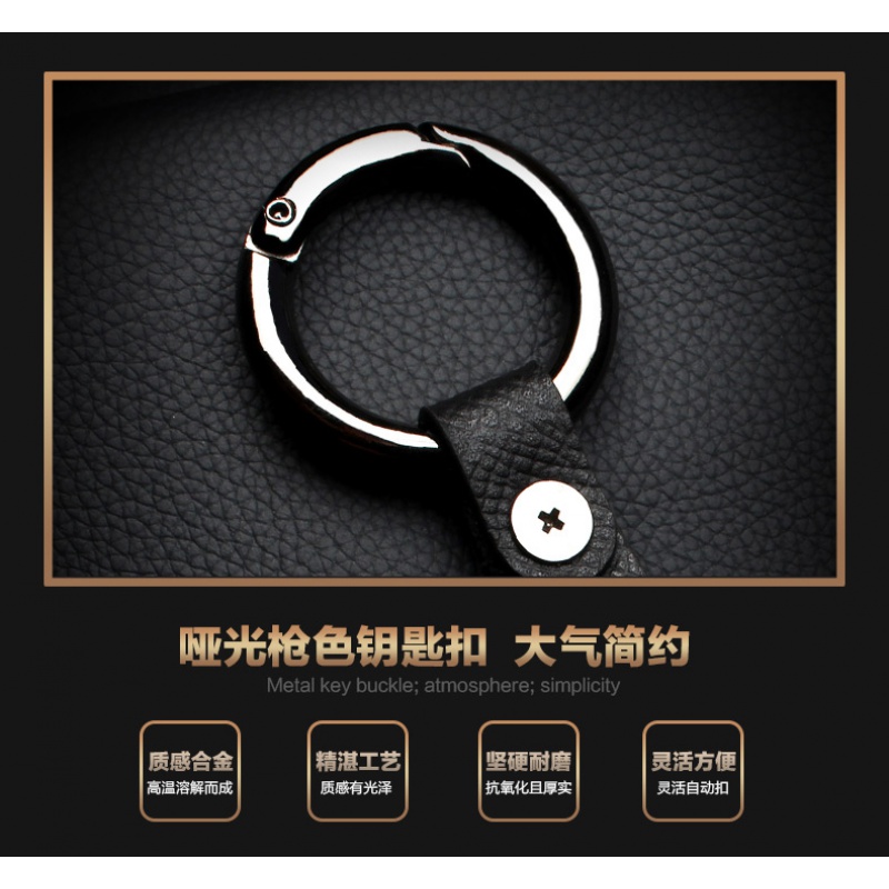 [补贴10%]适用于2019款凯美瑞钥匙套2018款八代凯美瑞汽车专用钥匙包扣2020汽车钥匙包高清大图