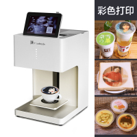 [砳石]咖啡拉花机 3D自动食品打印机 彩色墨盒
