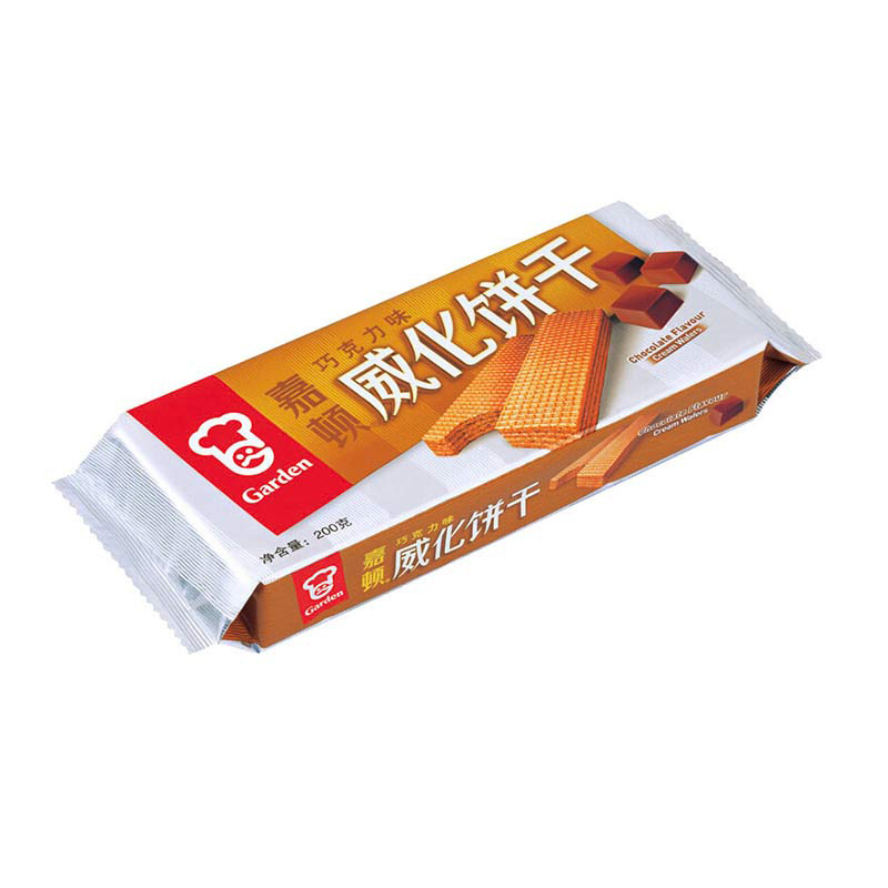 嘉顿garden威化饼干巧克力味200g袋