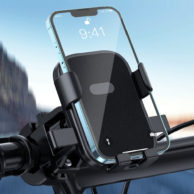 闪电客电动车手机架电瓶摩托车自行车外卖骑手车载手机导航支架视频